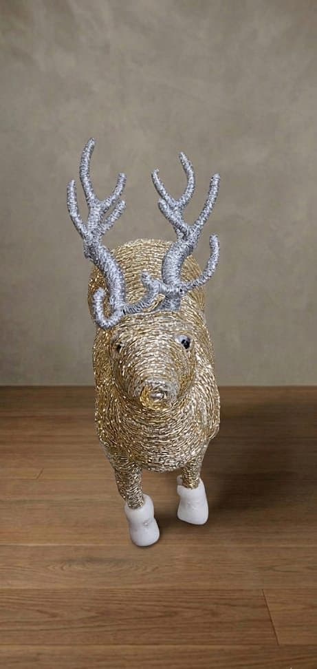 Beaded Reindeer Small, style SH-20-26