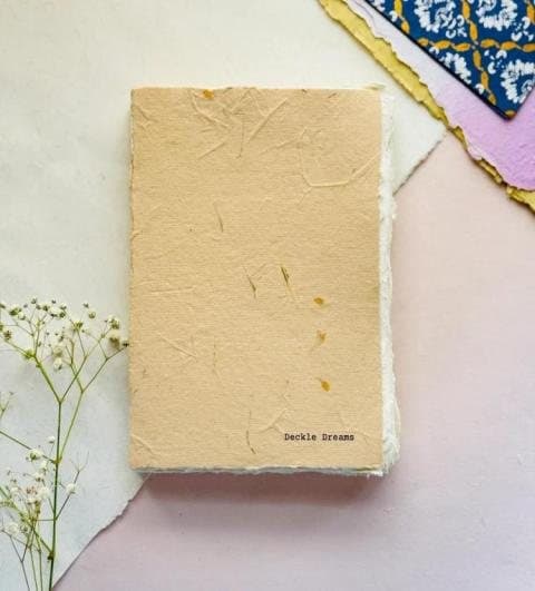 Handmade Deckle-Edged Notebooks