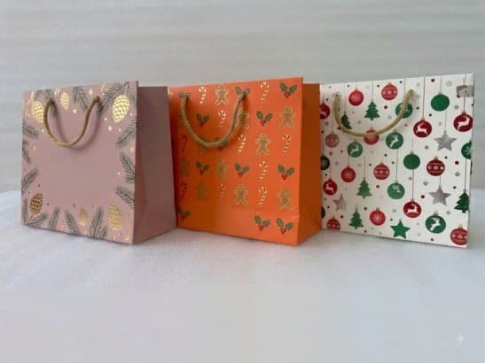 Handmade Printed Paper Bags