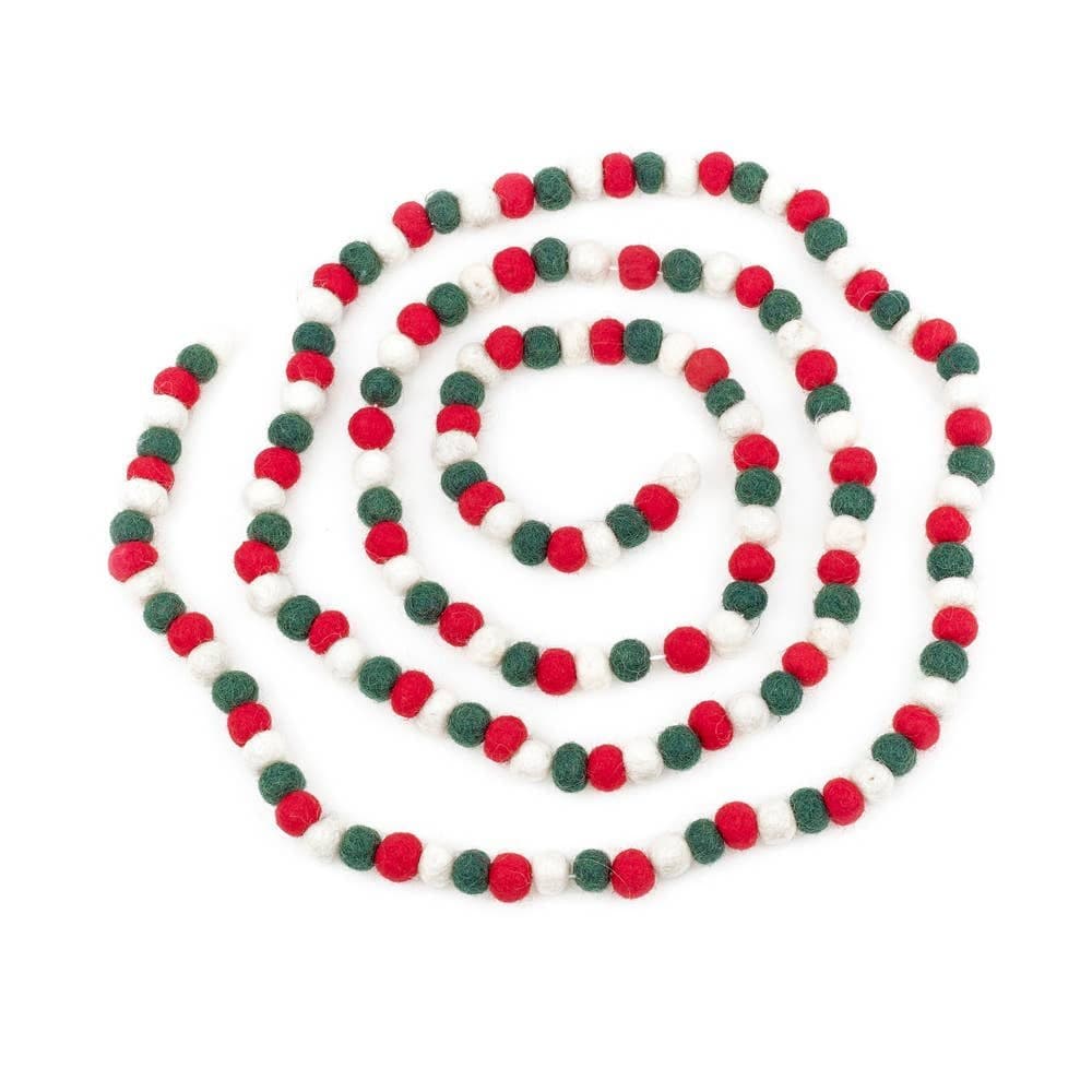 6ft Boiled Wool Garland, style SH-05-26